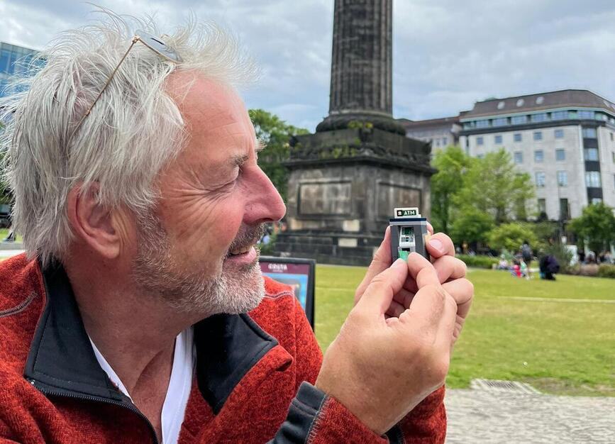 World’s Smallest ATM