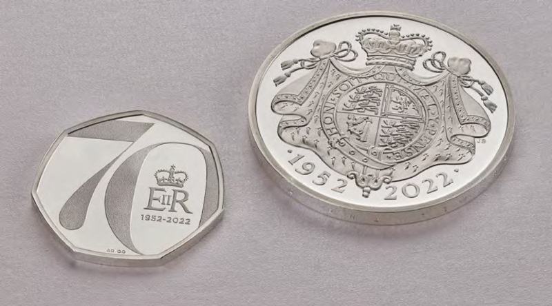 Jubilee Coins for Two Queens