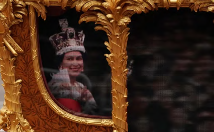 Queen Misses Her Own Party – But Sends a Hologram