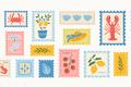 Postage Stamps with Holograms
