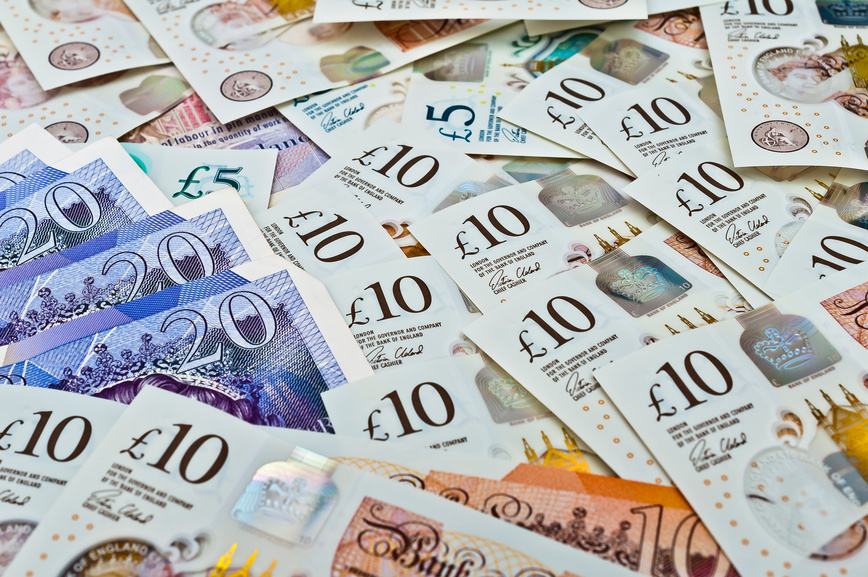 Bank of England Reports Cash Recovery