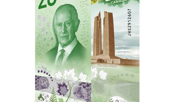 Canada’s New Vertical $20 Bank Note with Advanced Optics