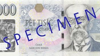 Czech National Bank Adds Holographic Foil to CZK 5,000 Note