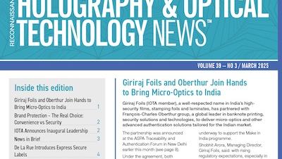 Holography & Optical Technology News