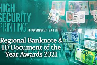 High Security Print Awards Celebrate Best in Class of 2021