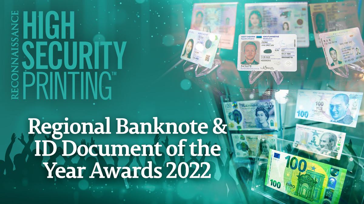 Regional Banknote and ID Document of the Year Awards to Go Online for 2021