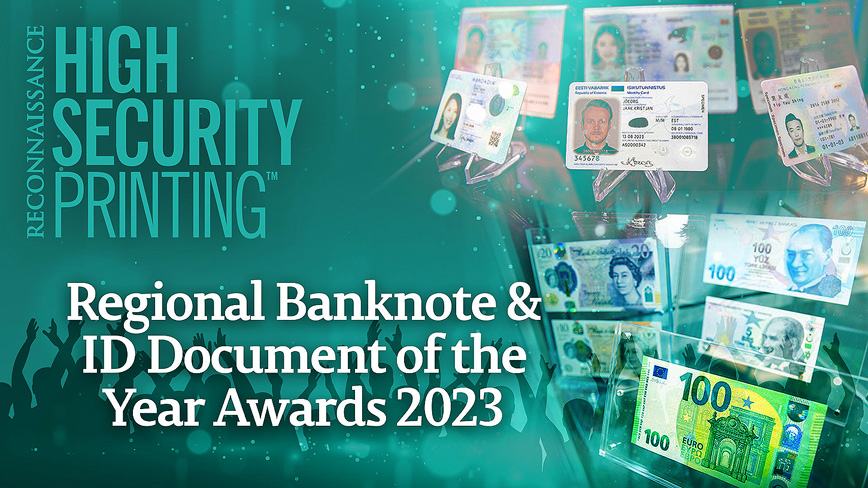 Recognising Outstanding Design and Innovation in Asia Banknotes and ID Documents