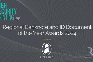 Recognising Outstanding Design and Innovation in Asia Banknotes and ID Documents