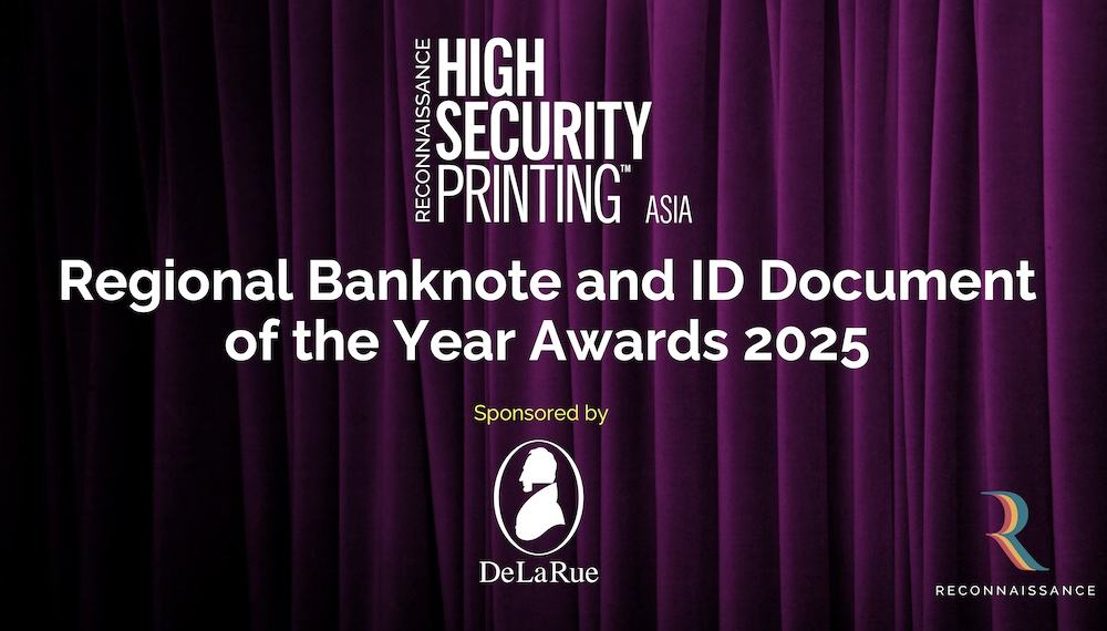 Design and Innovation in Banknotes and ID Recognised at HSP Asia 2025
