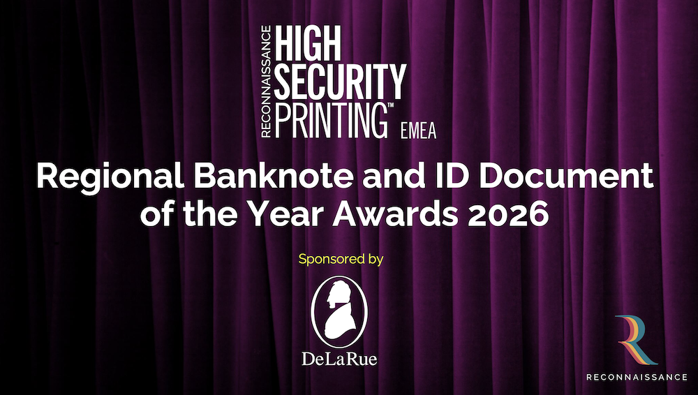 Design and Innovation in Banknotes and ID Recognised at HSP EMEA 2026
