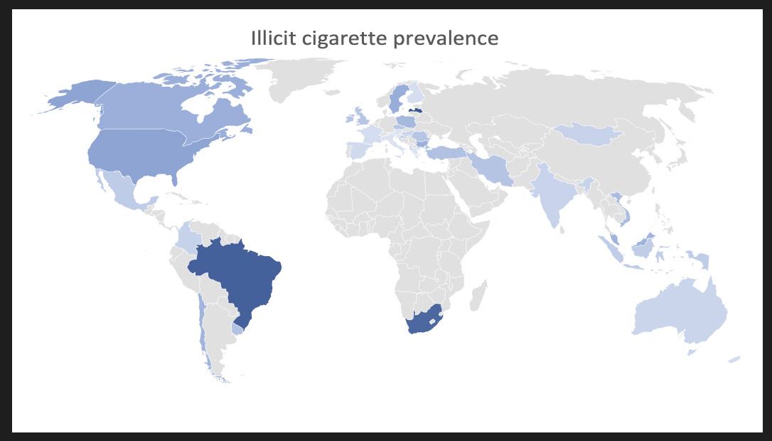 Impact of Eliminating Illicit Trade in Cigarettes on Consumption and Tax Revenues