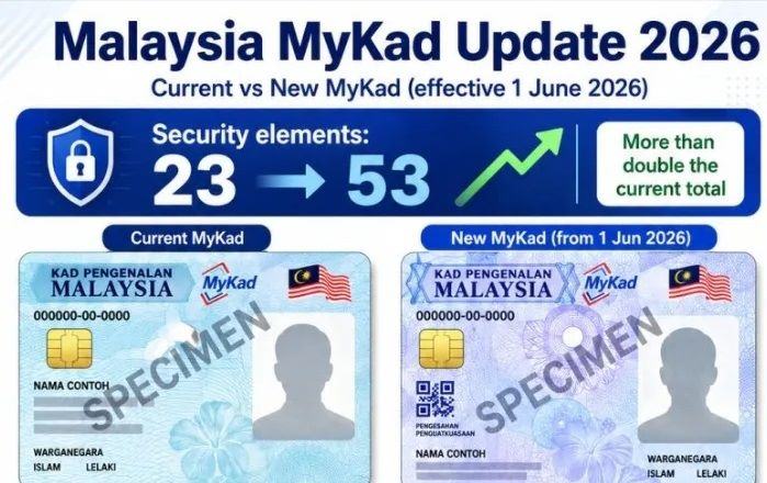 New MyKad to Feature 53 Security Elements with OVDs