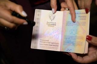 New Document Issue – Colombia Passport