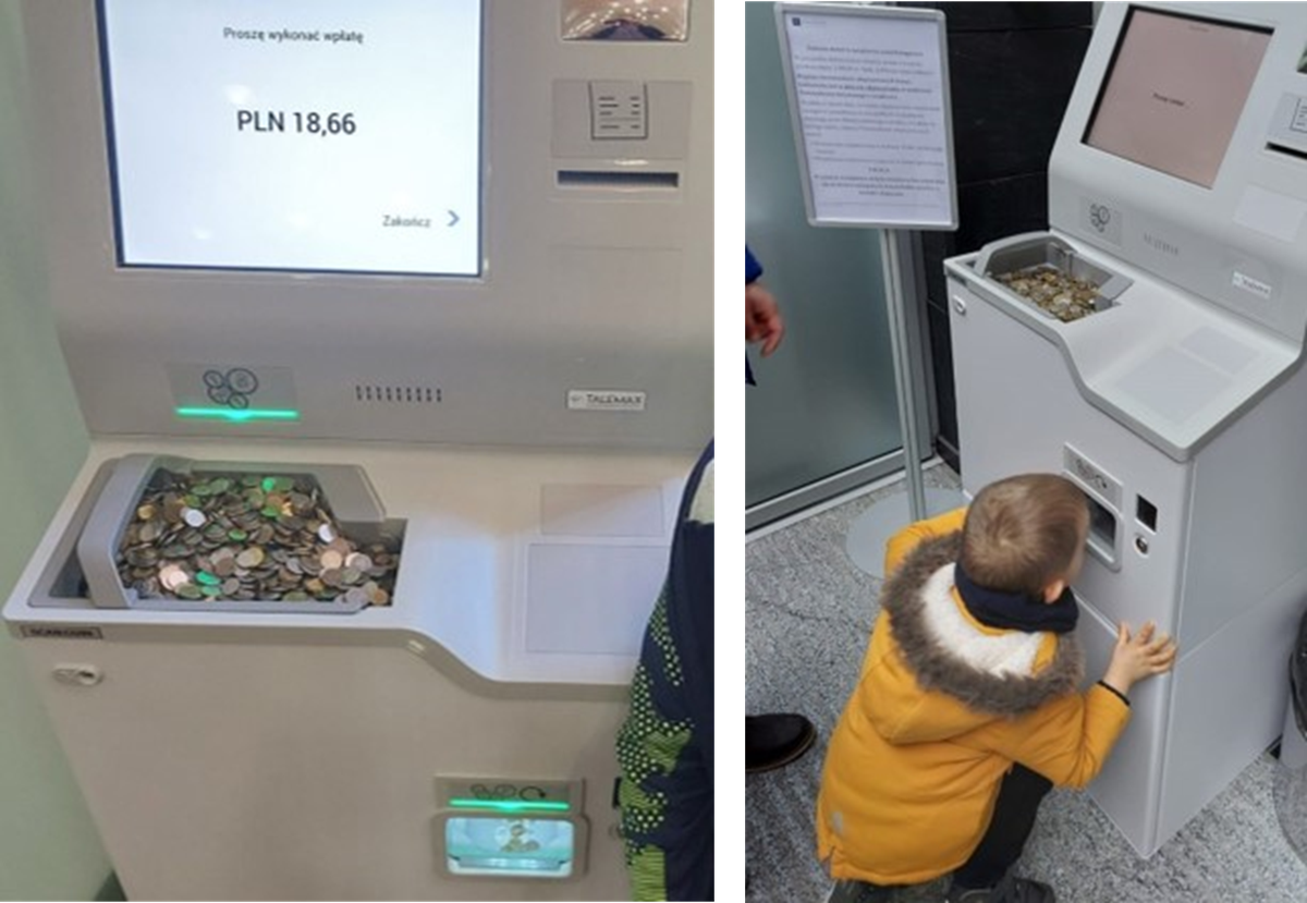 Award Winning Coin Deposit Programme in Poland
