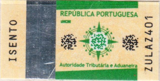 Change of Price and Colour for Portugal’s Cigarette Stamps