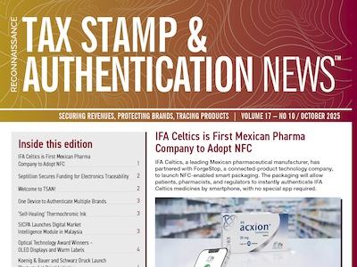 Tax Stamp & Authentication News