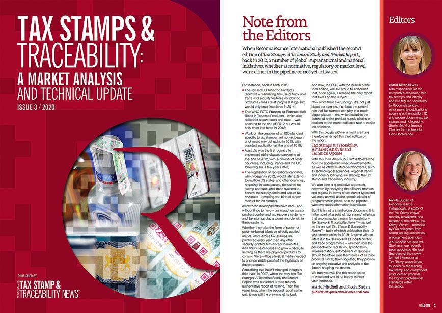 New Tax Stamp Report Launching in September