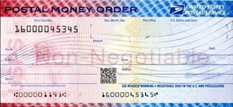 US Postal Service Unveils Money Order with Enhanced Security