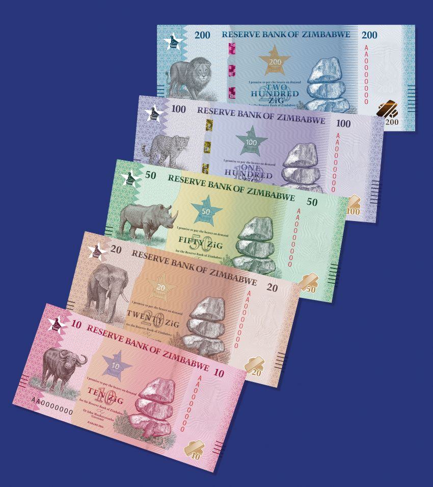 The New BiG5ZiG Banknote Series