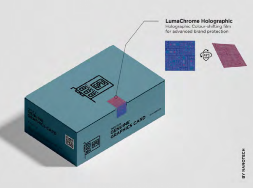 LumaChrome Holographic Gives Two-Factor Authentication