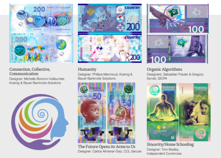 HUMANIA Celebrates 1st Banknote Design Submissions