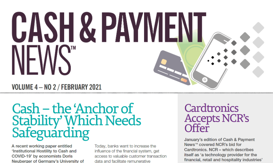 Cash & Payment News in February