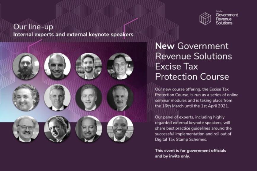 De La Rue Welcomes Over 50 Tax Authorities to Inaugural Excise Tax Protection Course