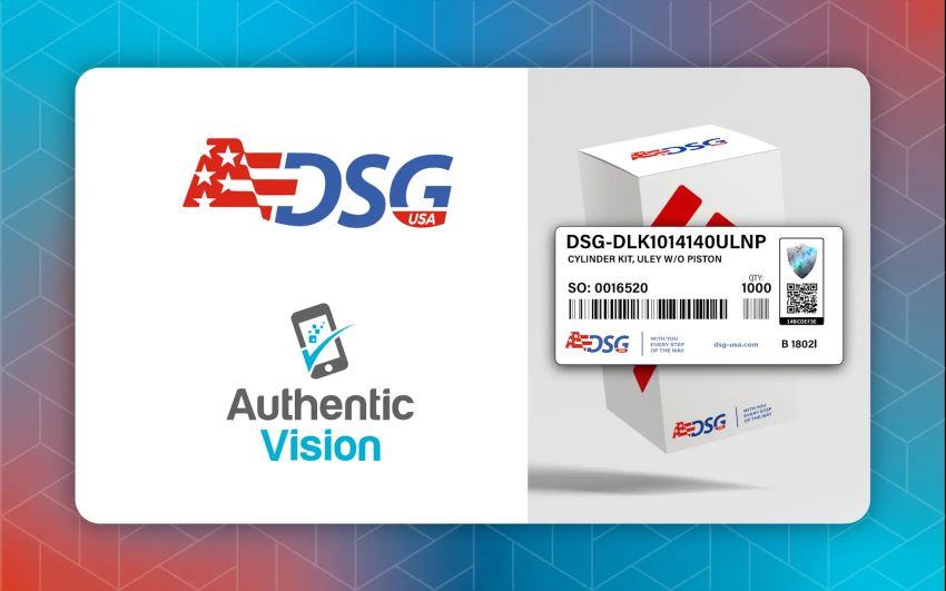 DSG-USA Introduces Holographic Fingerprint Labels on Engine Components