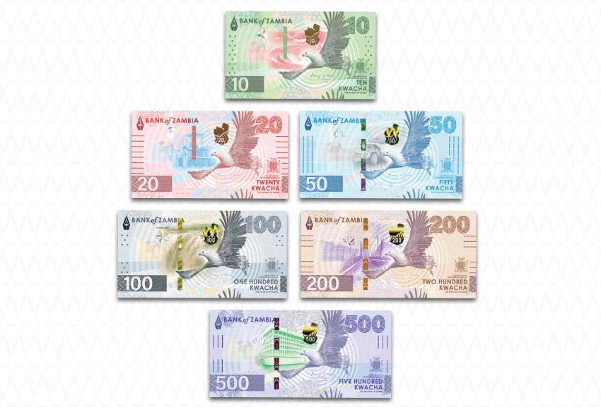 New Currency Family Celebrates the Natural Beauty of Zambia