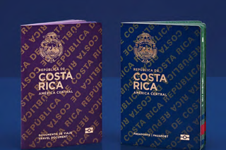 Holography Part of Costa Rica Prize Winning Passport