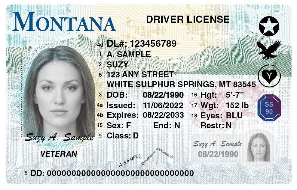 Montana Introduced New IDs