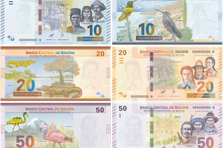 Bolivia Completes New Banknote Series